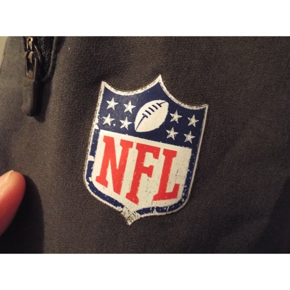 Nike XL NFL NY Giants Drawstring Waist Track Pants Elastic Drawstring Ankle - Picture 6 of 8